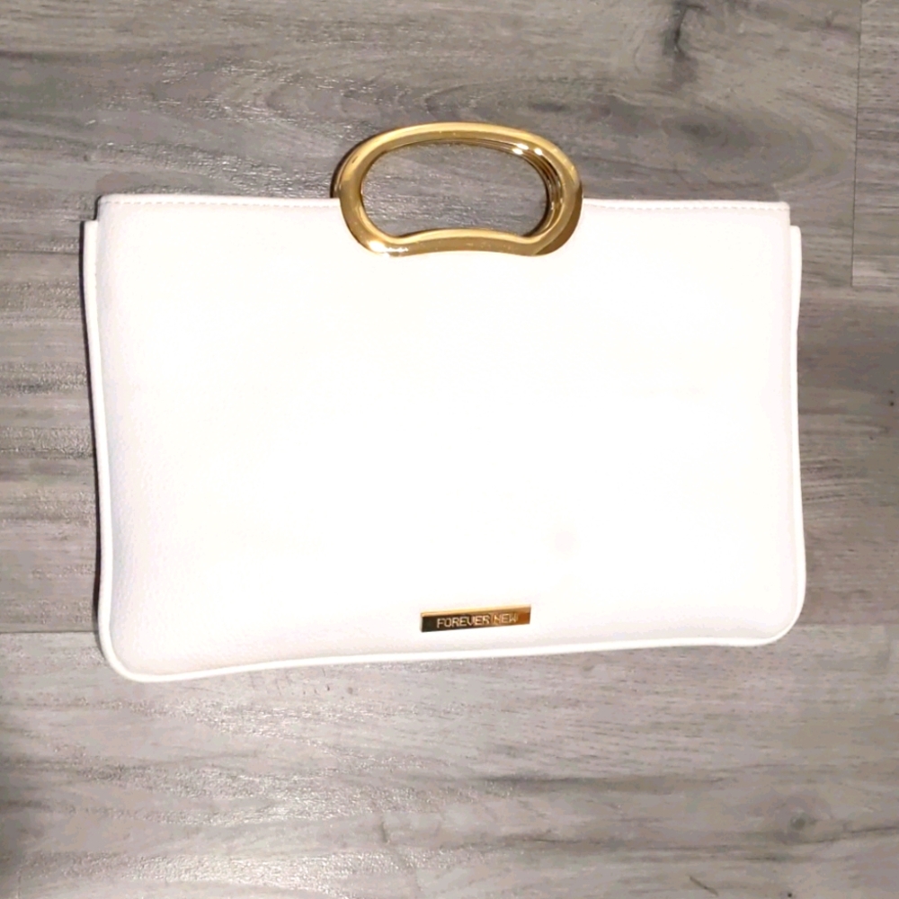 Light Cream Clutch from New Zealand